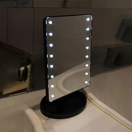 GlamMirror™ - Espejo de Mesa LED HD