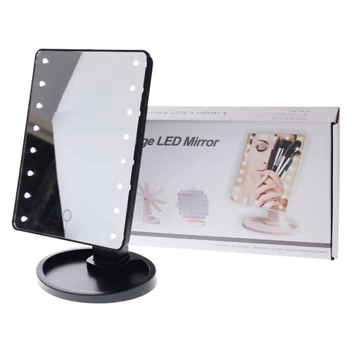 GlamMirror™ - Espejo de Mesa LED HD